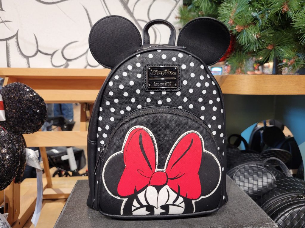 Minimochila Loungefly de lunares de Minnie Mouse