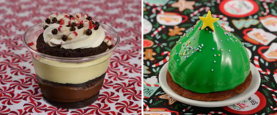 Peppermint Trifle & Christmas Tree Delight