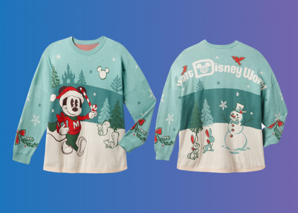 Mickey Mouse Holiday Spirit Jersey Sweater on shopDisney