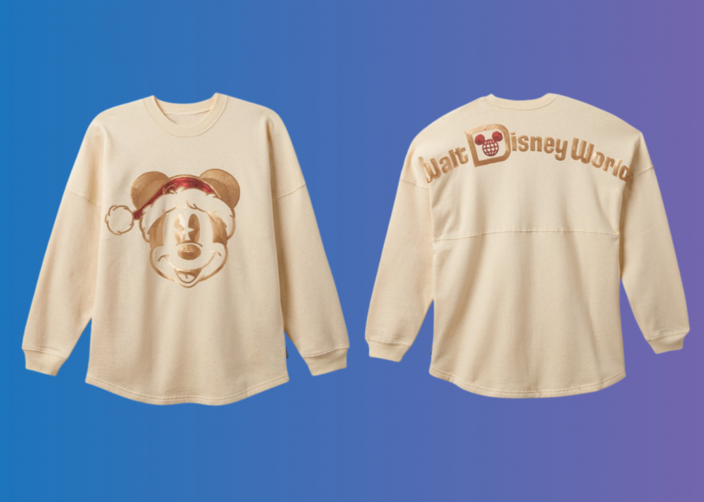Mickey Mouse Sequined Holiday Spirit Jersey on shopDisney