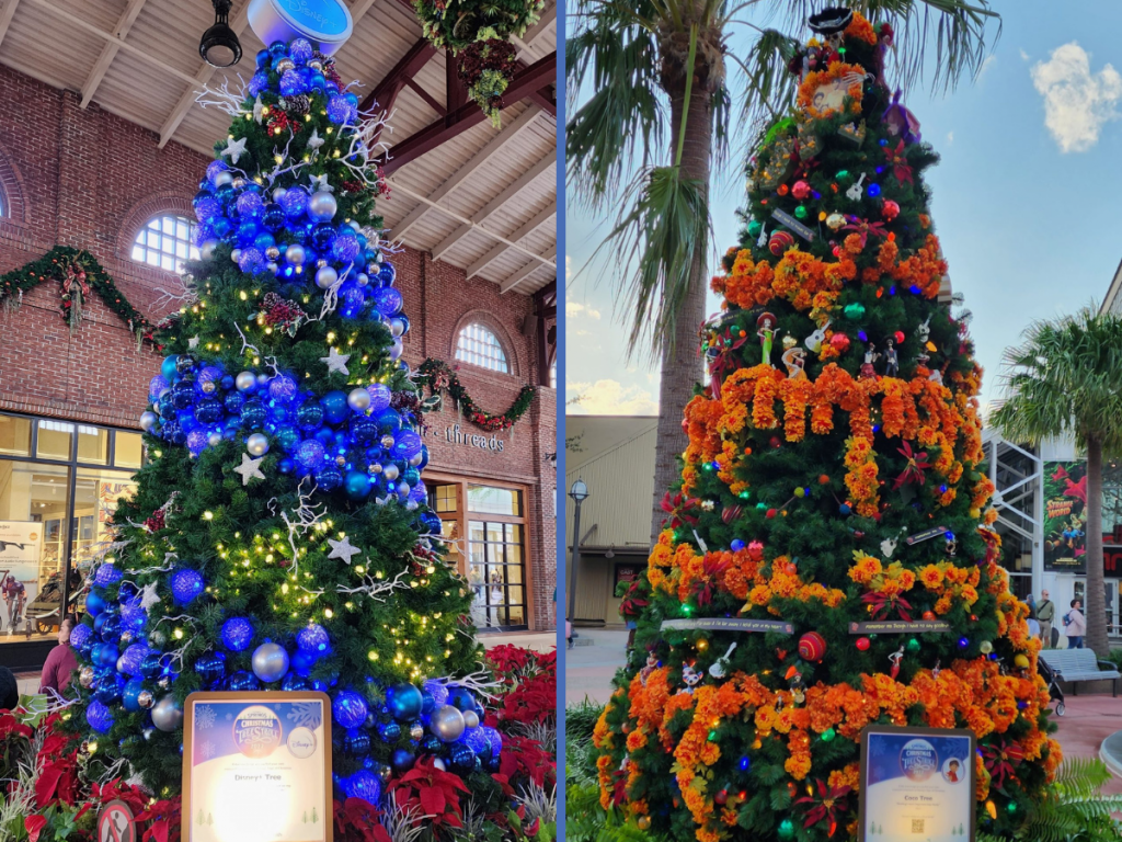 Paseo del árbol de Navidad de Disney