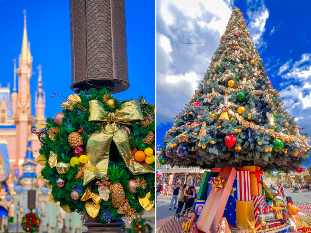 Magic Kingdom Christmas Decor