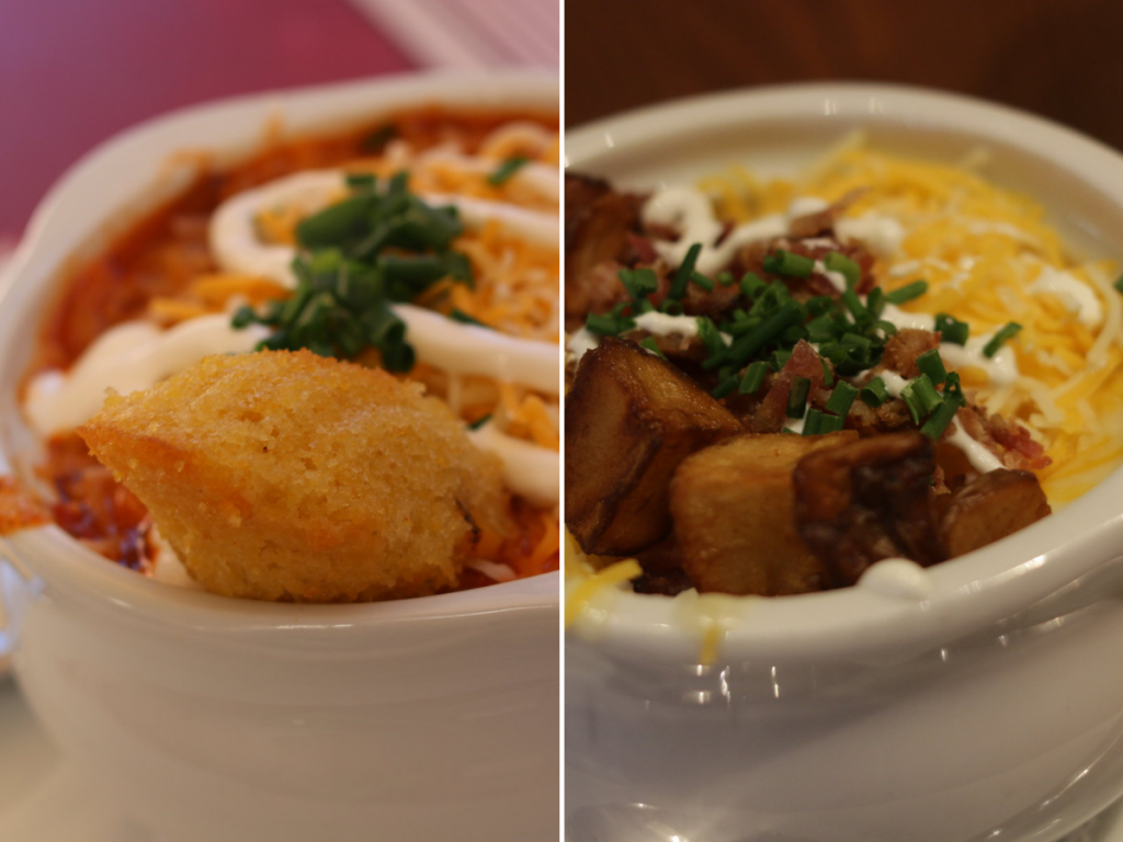 Walt's Chili and Baked Potato Soup, photo by Bobby Asen