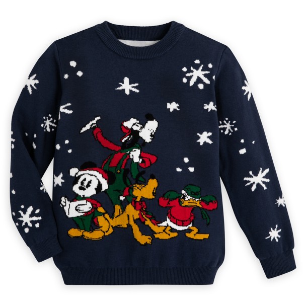 Mickey and Friends Holiday Sweater from shopDisney.