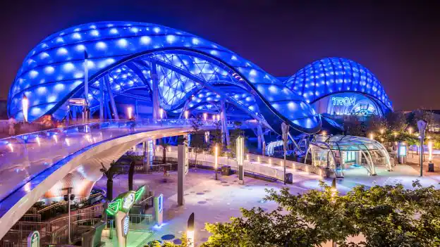 TRON en Shanghai Disneyland