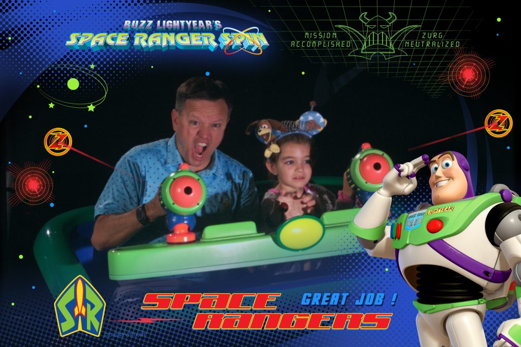 Buzz Lightyear Space Ranger Spin Ride Photo