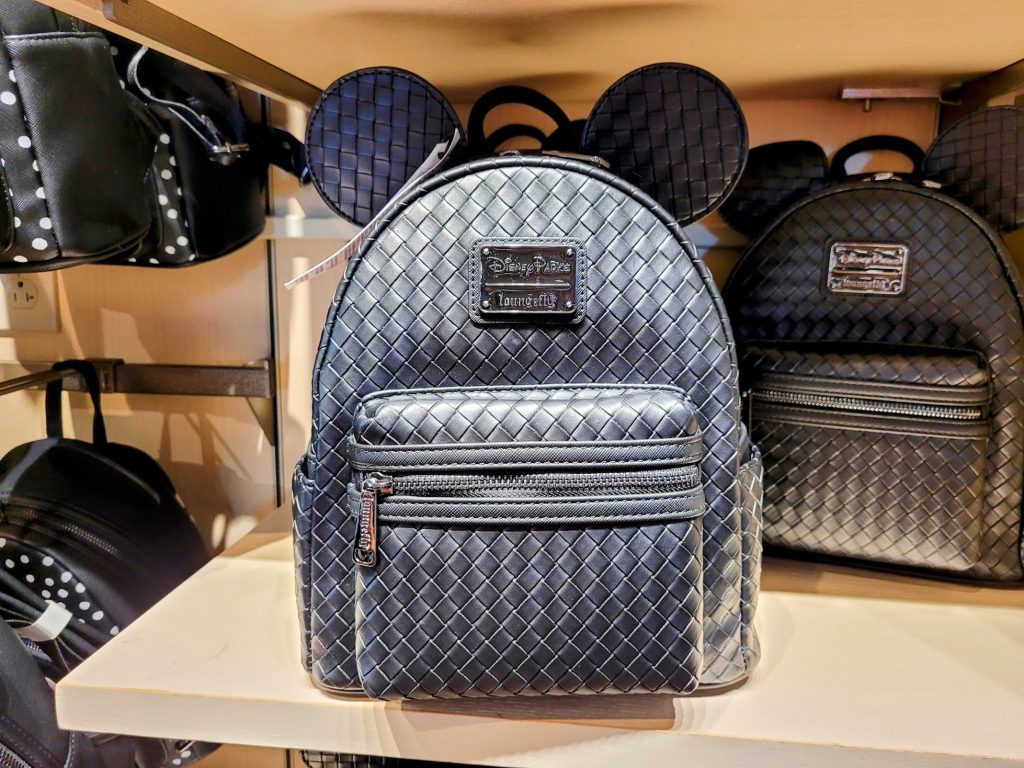 Woven Mickey Mouse - Black Loungefly Backpack