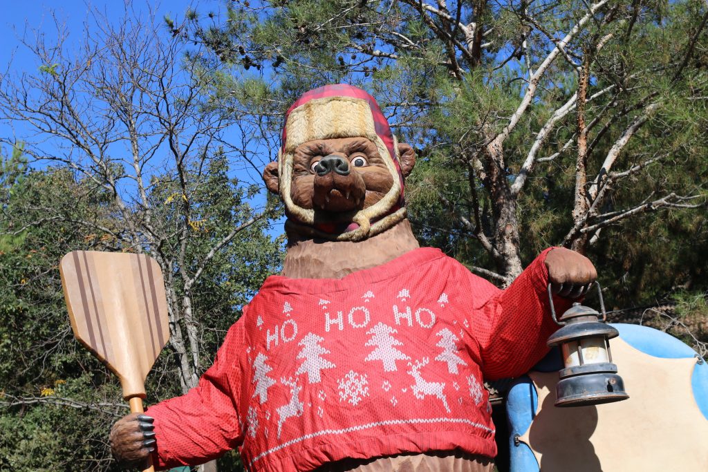 holiday decorations are all throughout DCA, photo by Bobby Asen