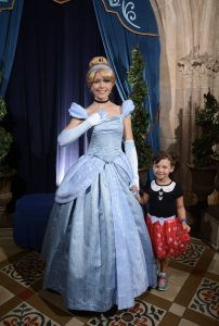 Cinderella Greeting Guests 