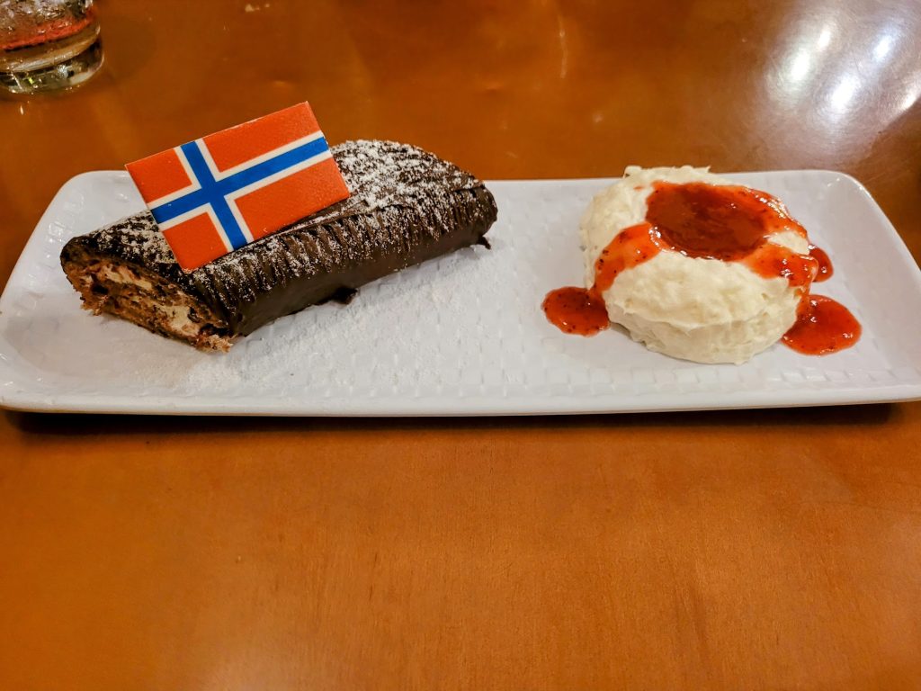Dessert Options from Akershus Banquet Hall
