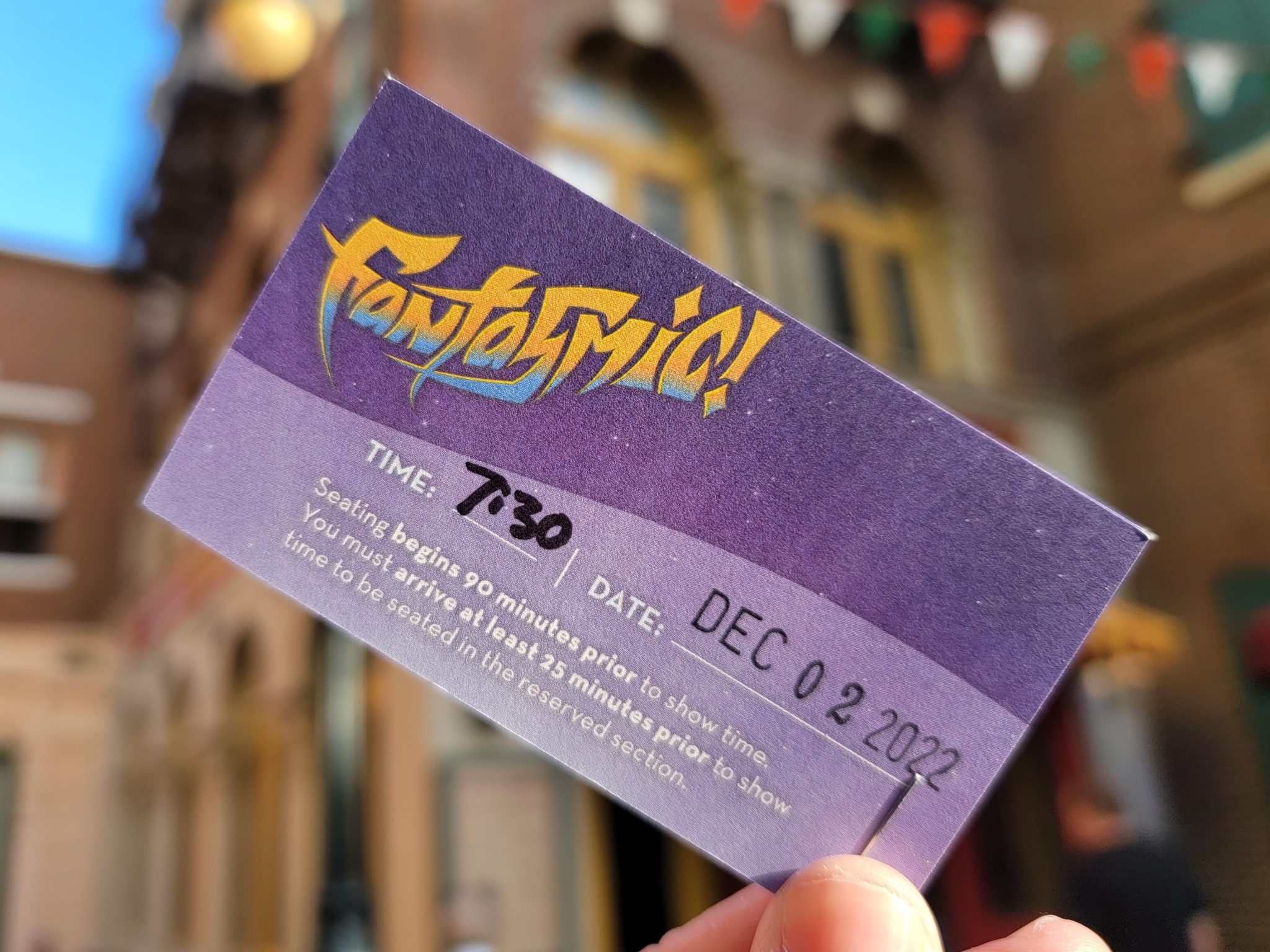 Fantasmic! Dining Packages - Everything You Need To Know - DVC Shop