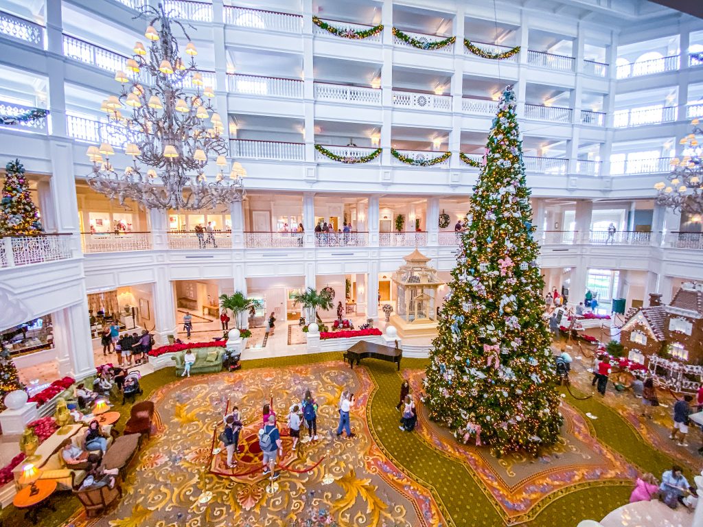 Disney Grand Floridian At Christmas