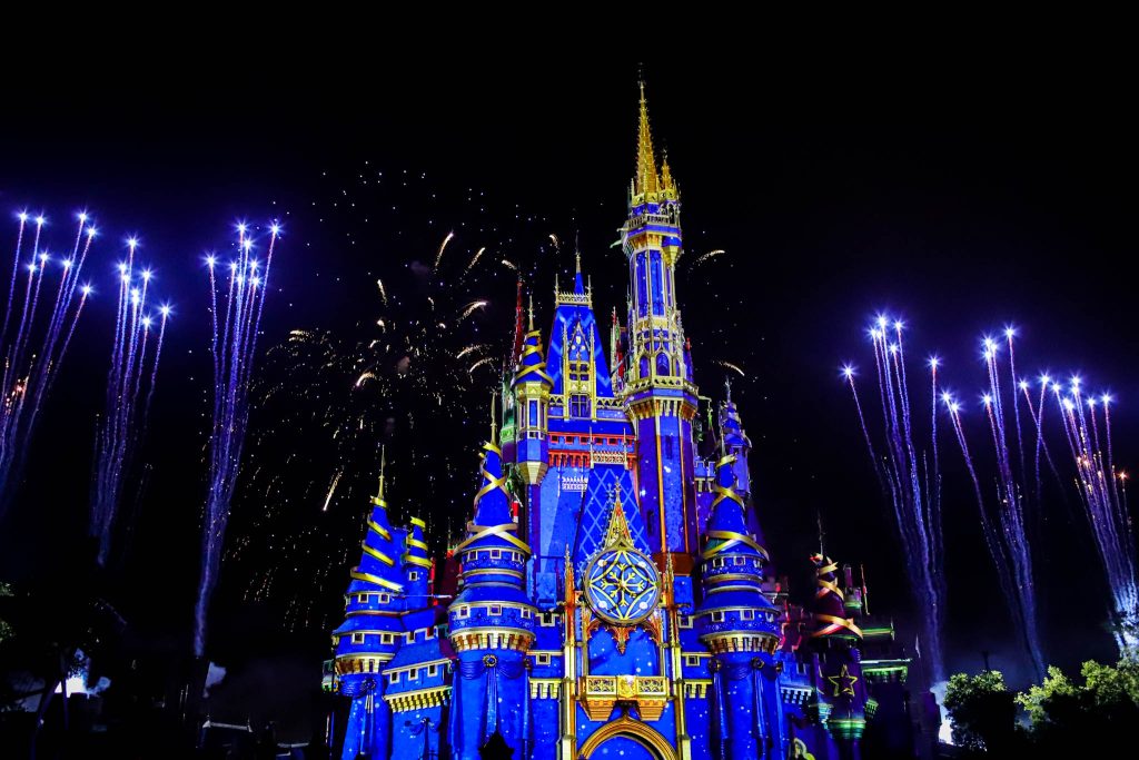 Disney World Christmas Fireworks