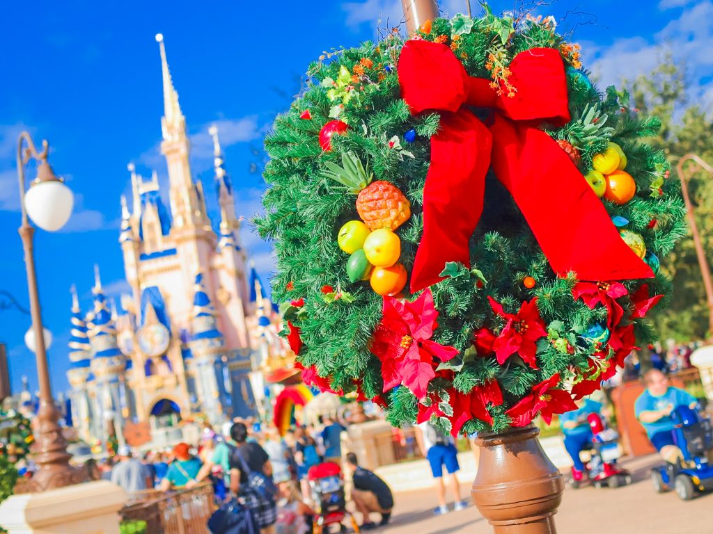 Christmas at Magic Kingdom