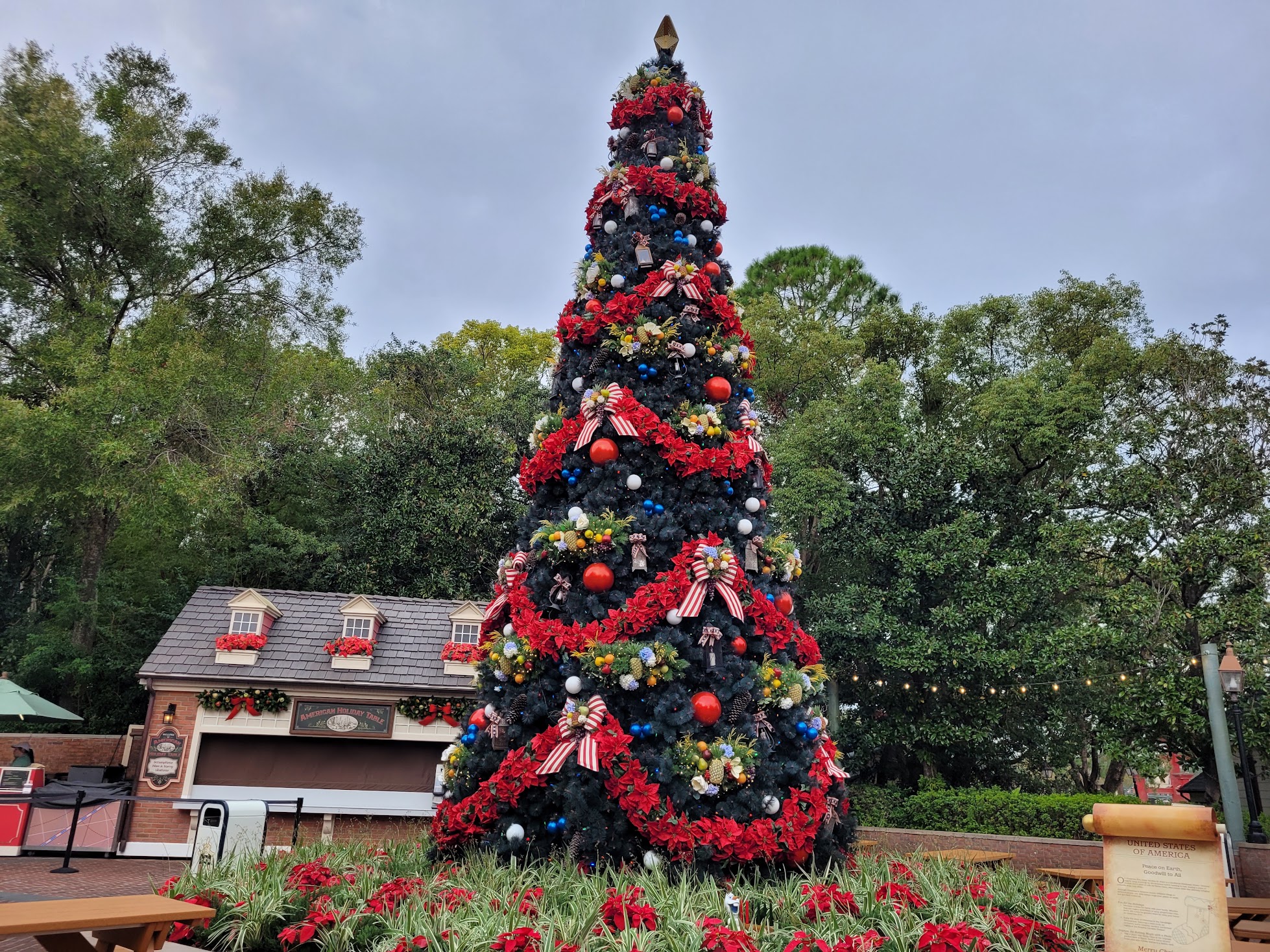 Olaf's Holiday Tradition Expedition - American Pavilion Location