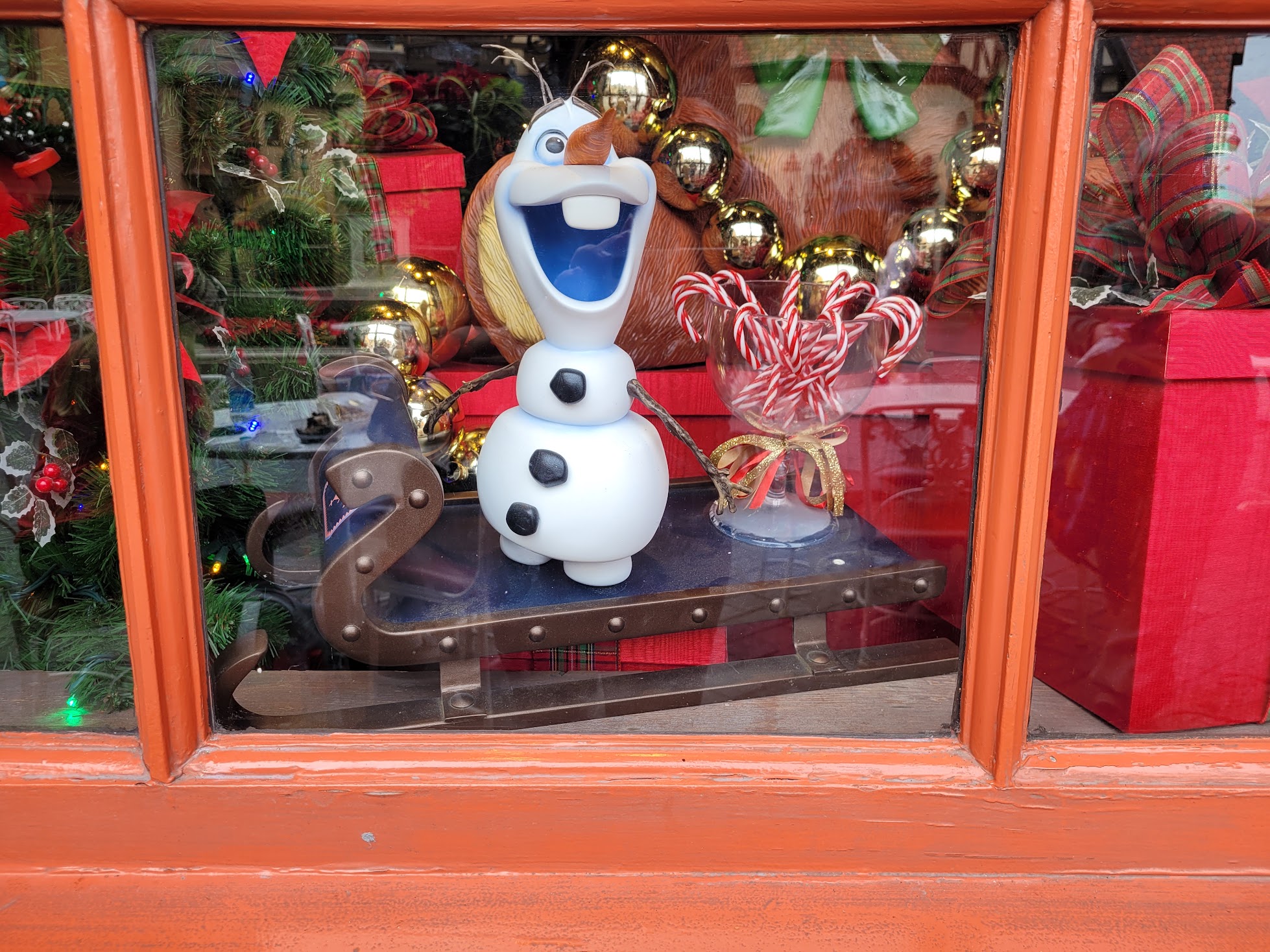 Olaf's Holiday Tradition Expedition In Epcot Where To Find Him DVC Shop