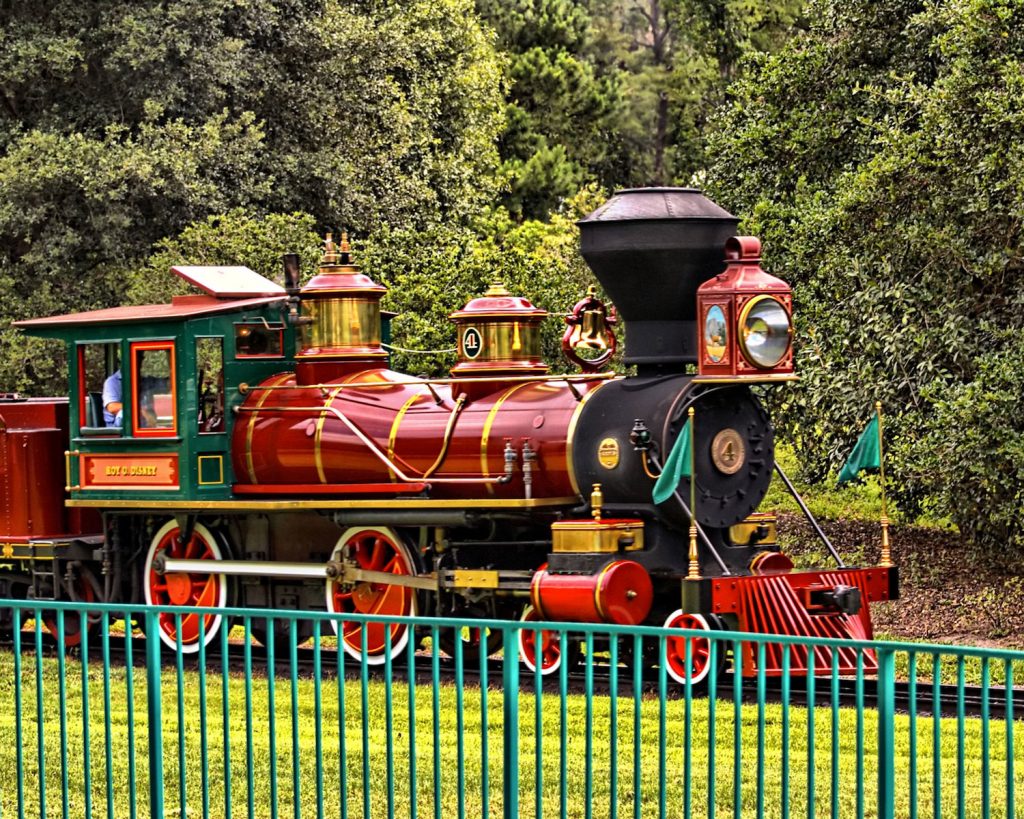 Ferrocarril de Walt Disney World - Locomotora No. 4 - Roy O. Disney