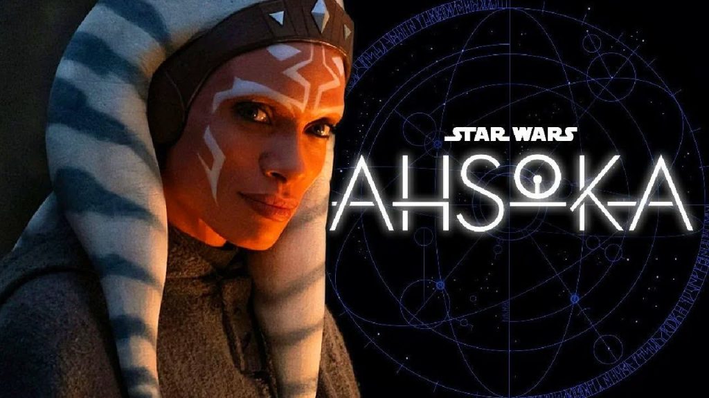 logotipo de ahsoka disney plus