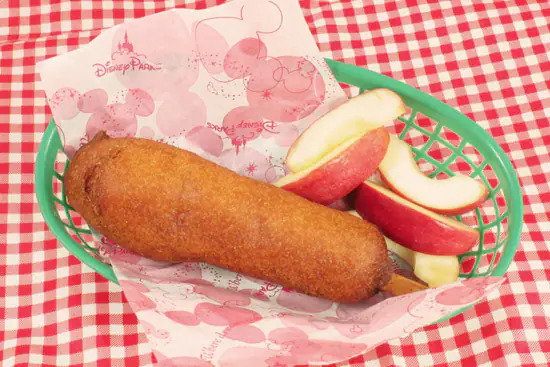 corndog from little red wagon at disneyland