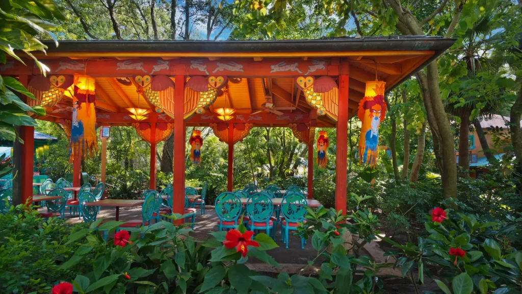 Flame Tree Barbecue Photo by Disney