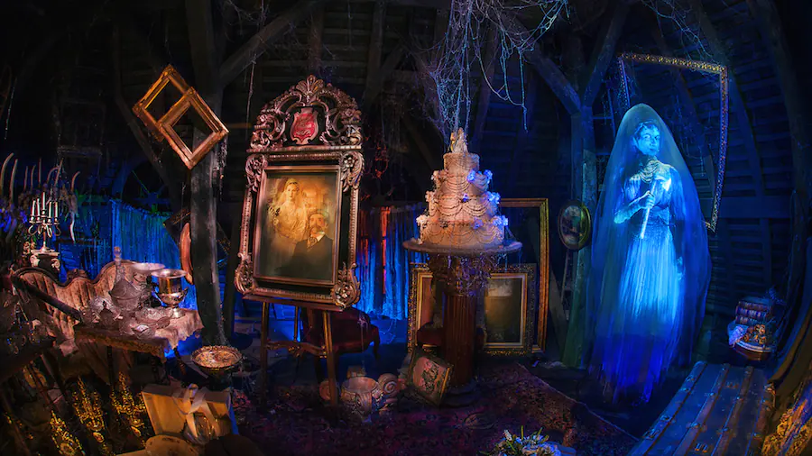 The Haunted Mansion Bride Scene