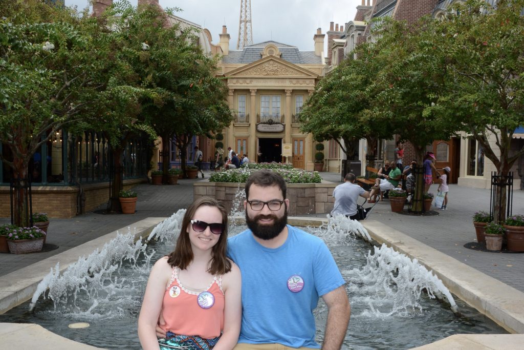 EPCOT France Fountain