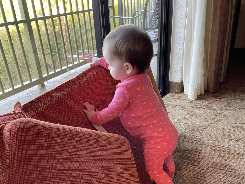 Baby-proofing Disney World Room