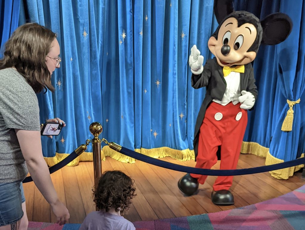 Disney World Mickey Meet and Greet