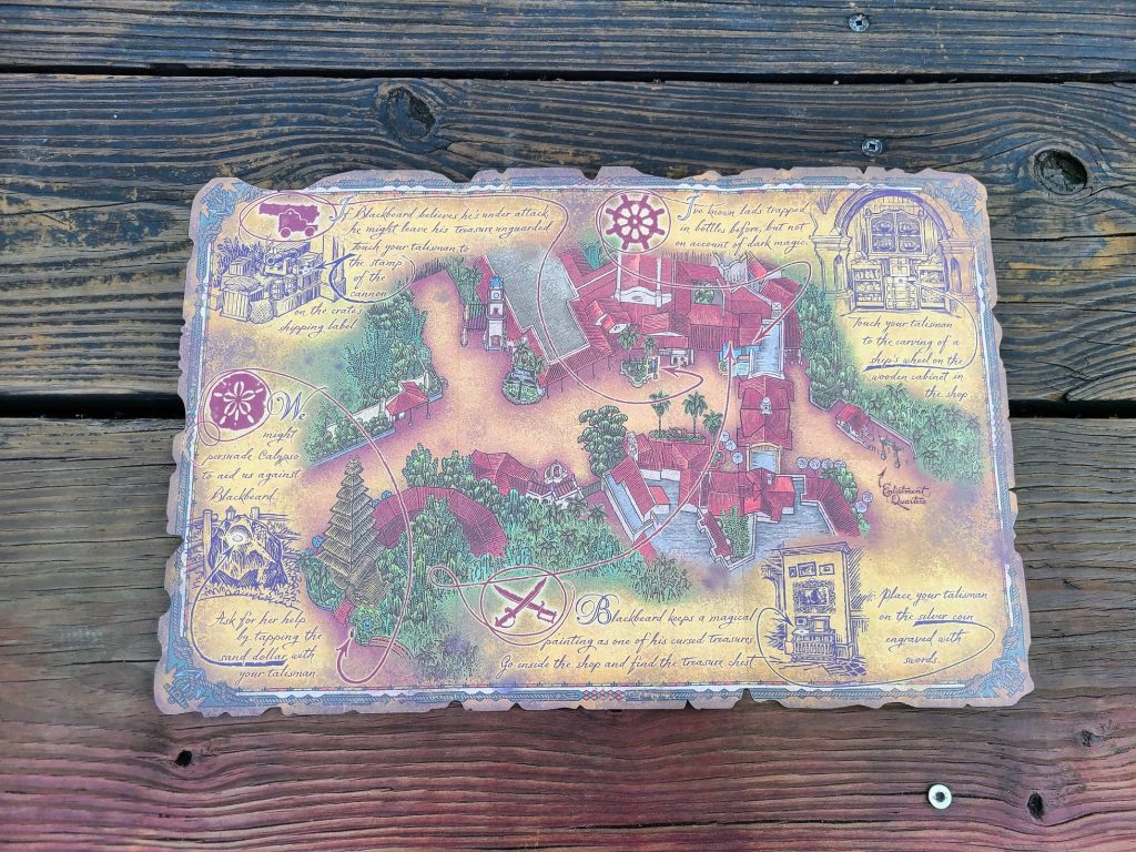 A Pirate's Adventure Map