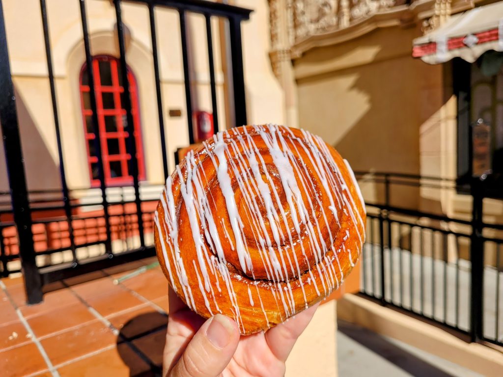 Cinnamon Roll from Trolley Car Cafe in Disney's Hollywood Studios