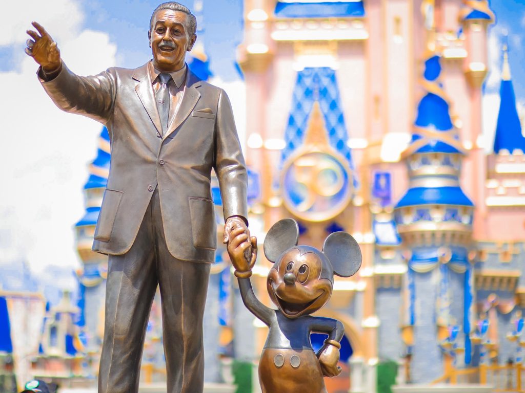 Disney World Partners Statue