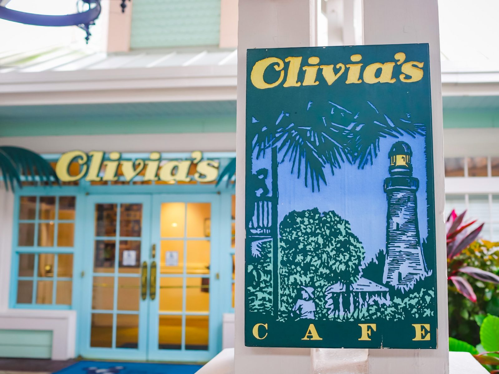 Olivia's Cafe. Disney Old Key West.