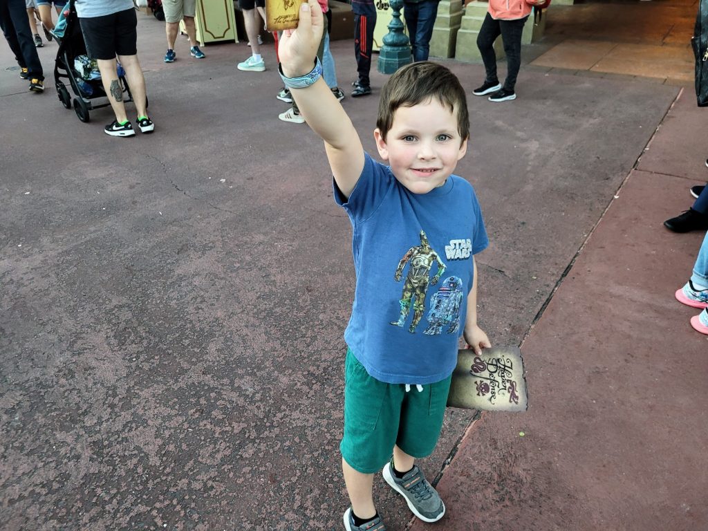 Lincoln with the Pirate's Adventure Map and Treasure