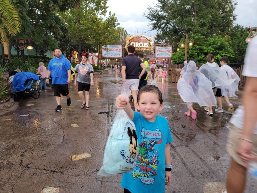 Cotton Candy in Magic Kingdom