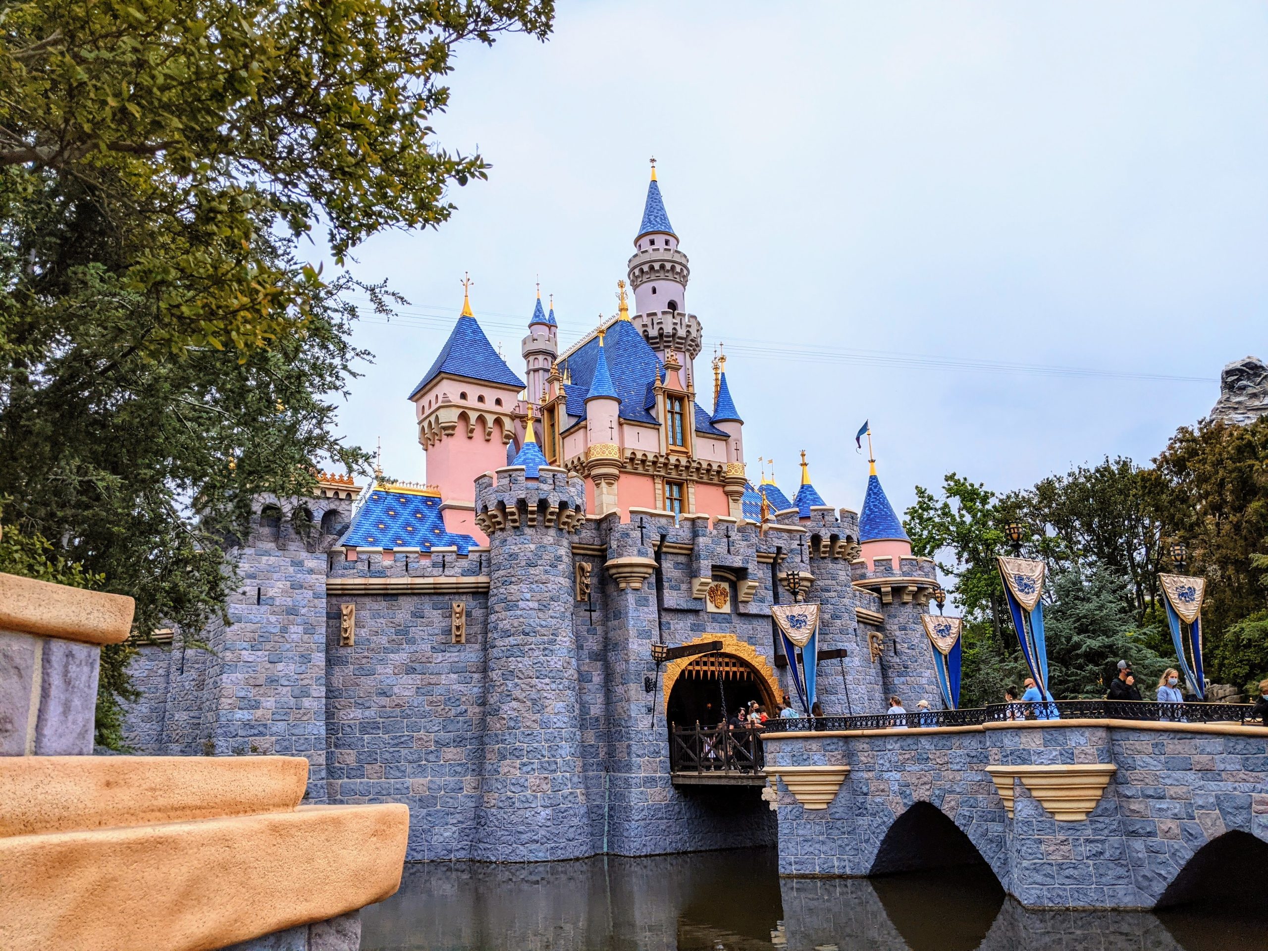 Sleeping Beauty Castle At Disneyland