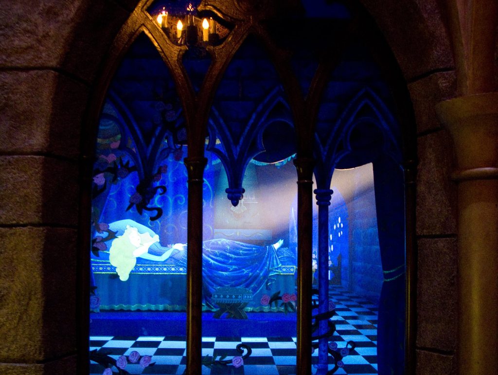 Sleeping Beauty Attraction Inside The Castle