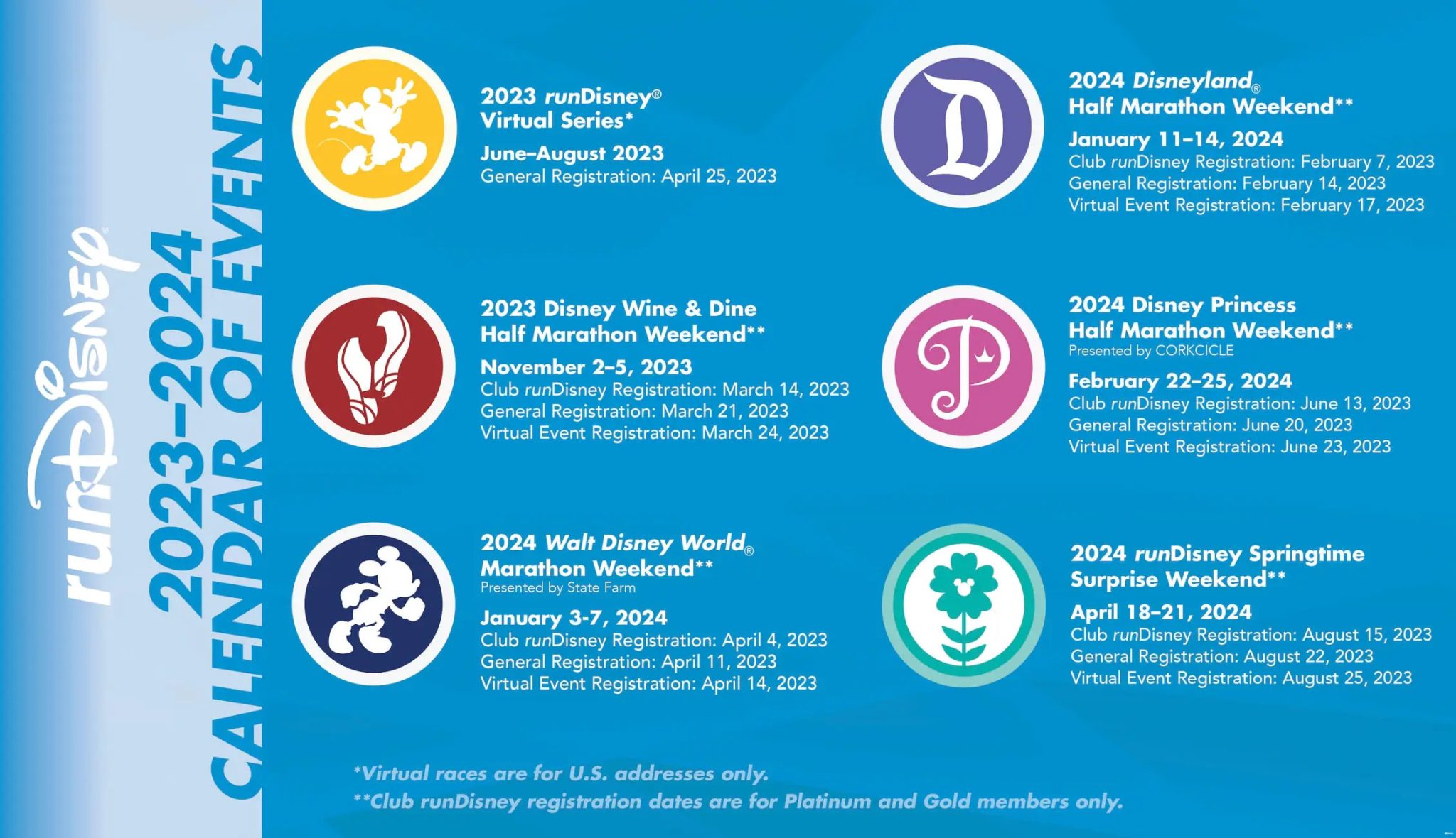 runDisney Unveils 2023 & 2024 Marathon Dates DVC Shop