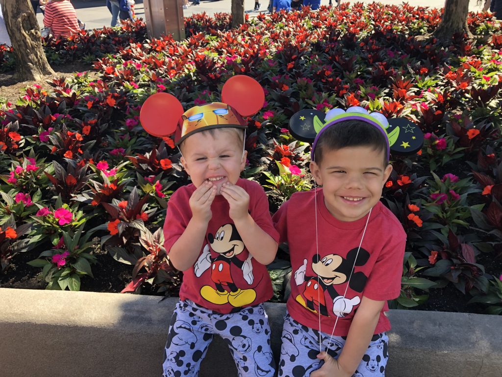 Niños en Disney World