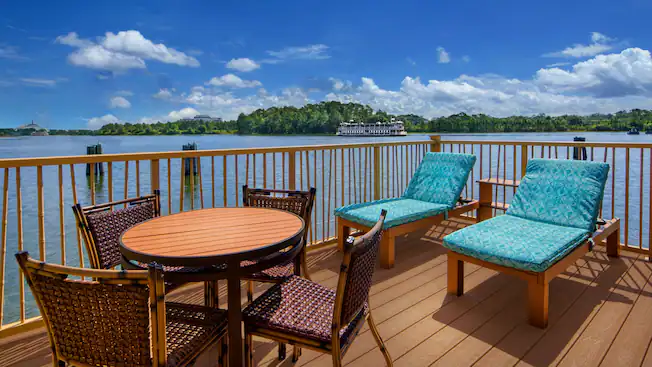 Disney Polynesian Resort Bungalow Balcony