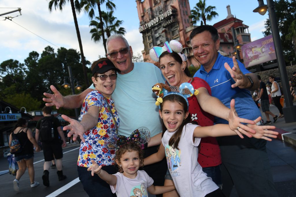 Family Photo at Hollywood Studios