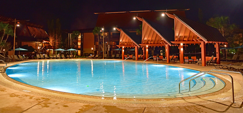 Disney Polynesian Pool