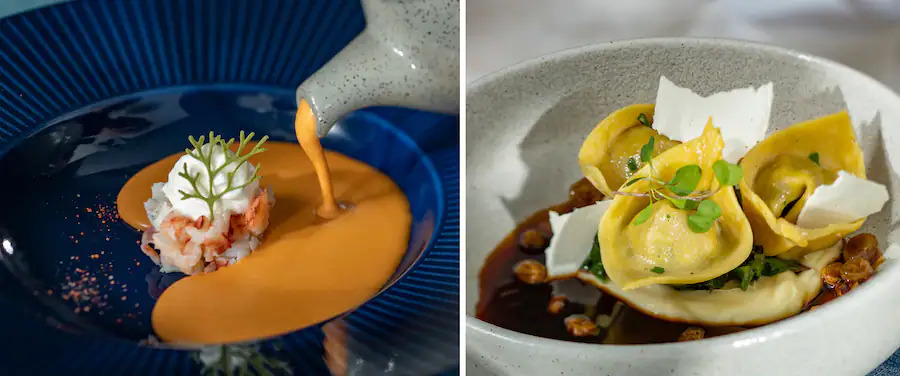 Tortelloni de ternera y ricota de Narcoossees