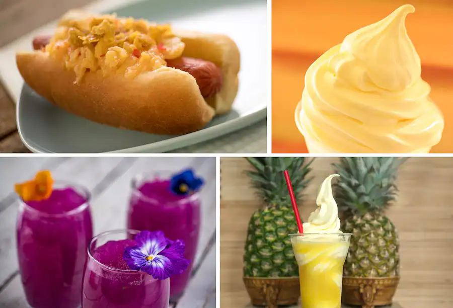 Various Food Offerings from Pineapple Promenade