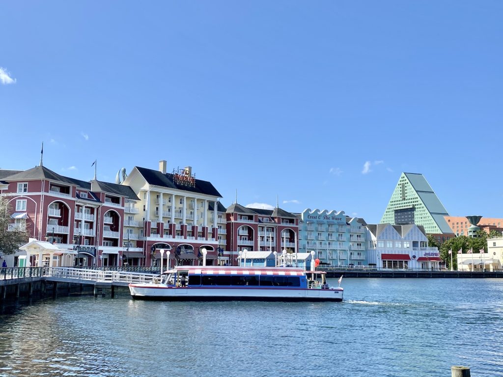 Friendship boat at Boardwalk Villas