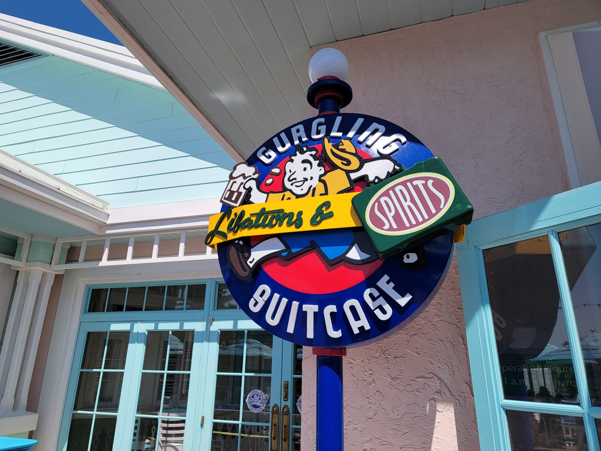 Gurgling Suitcase Overview | Disney’s Old Key West Resort Dining - DVC Shop