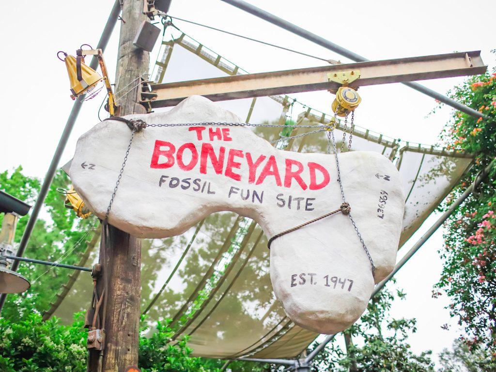 The Boneyard en el parque temático Animal Kingdom