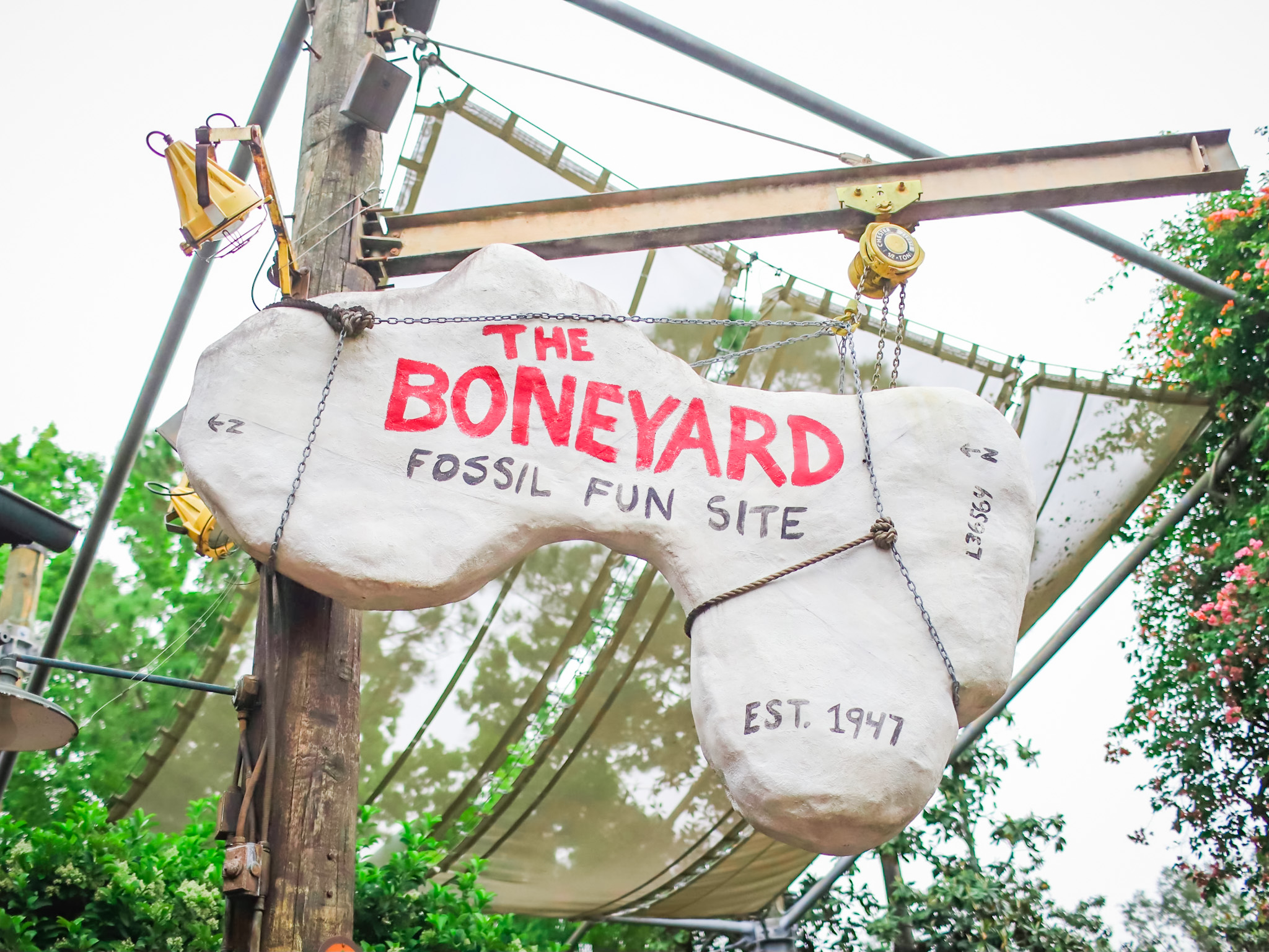 The Boneyard at Animal Kingdom theme park