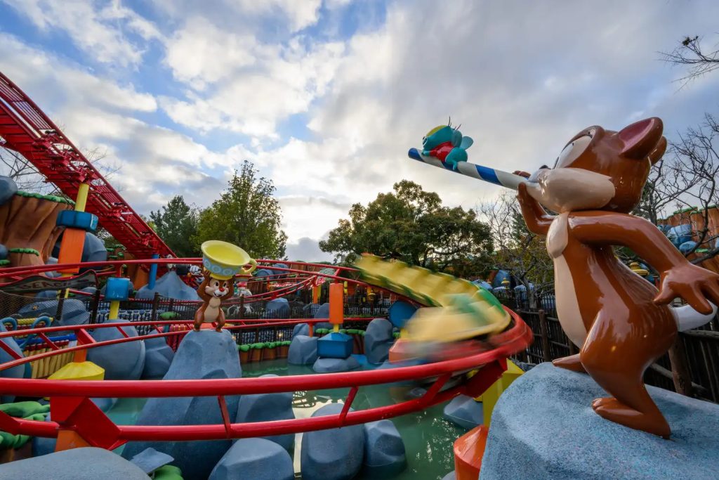 GADGETcoaster de Chip 'n' Dale en Mickey's Toontown en Disneyland Park
