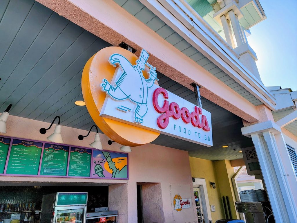 Good's Food To Go Sign at Old Key West