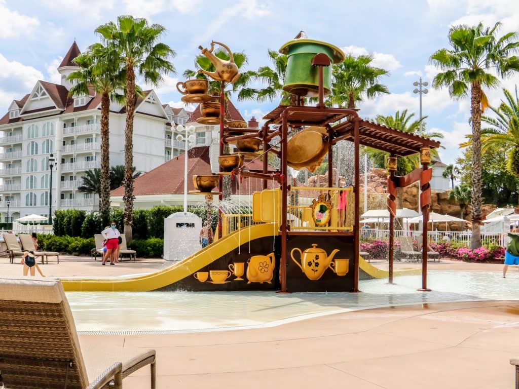 Grand Floridian water play area